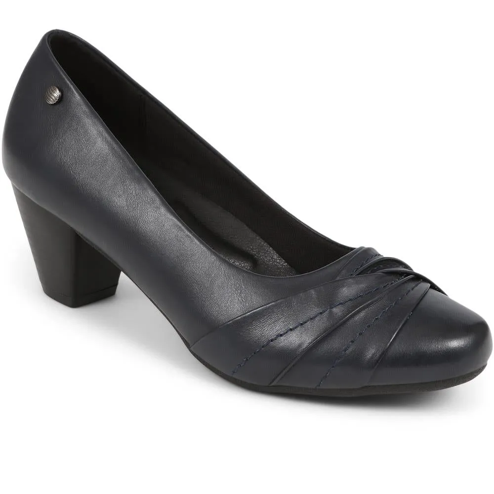 Low Heeled Court Shoes  - WK39011 / 324 955