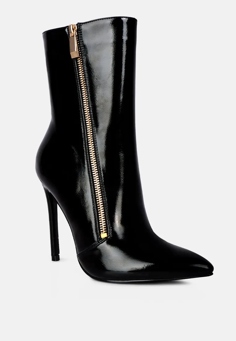 Mania High Heeled Ankle Boots