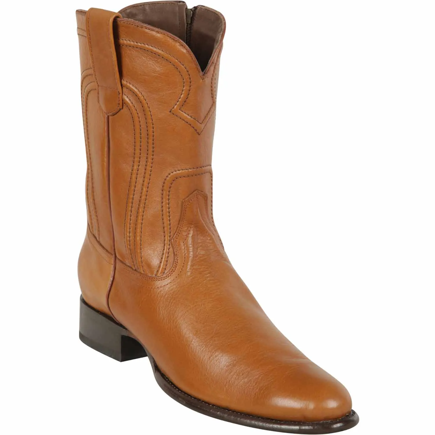 Men's Los Altos Leather Roper Toe Boots 69Z21