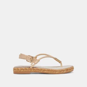 MERYL SANDALS FRENCH VANILLA LEATHER