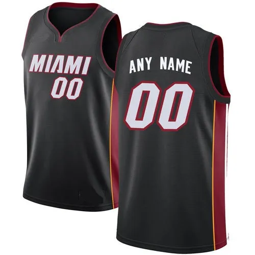 Miami Heat Customizable Pro Style Basketball Jersey