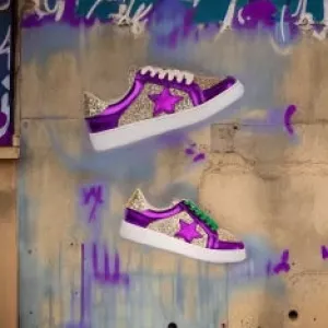 Miel Purple Sneakers