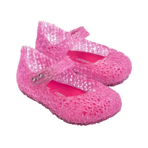 Mini Melissa Mini Campana Papel - Pink Glitter