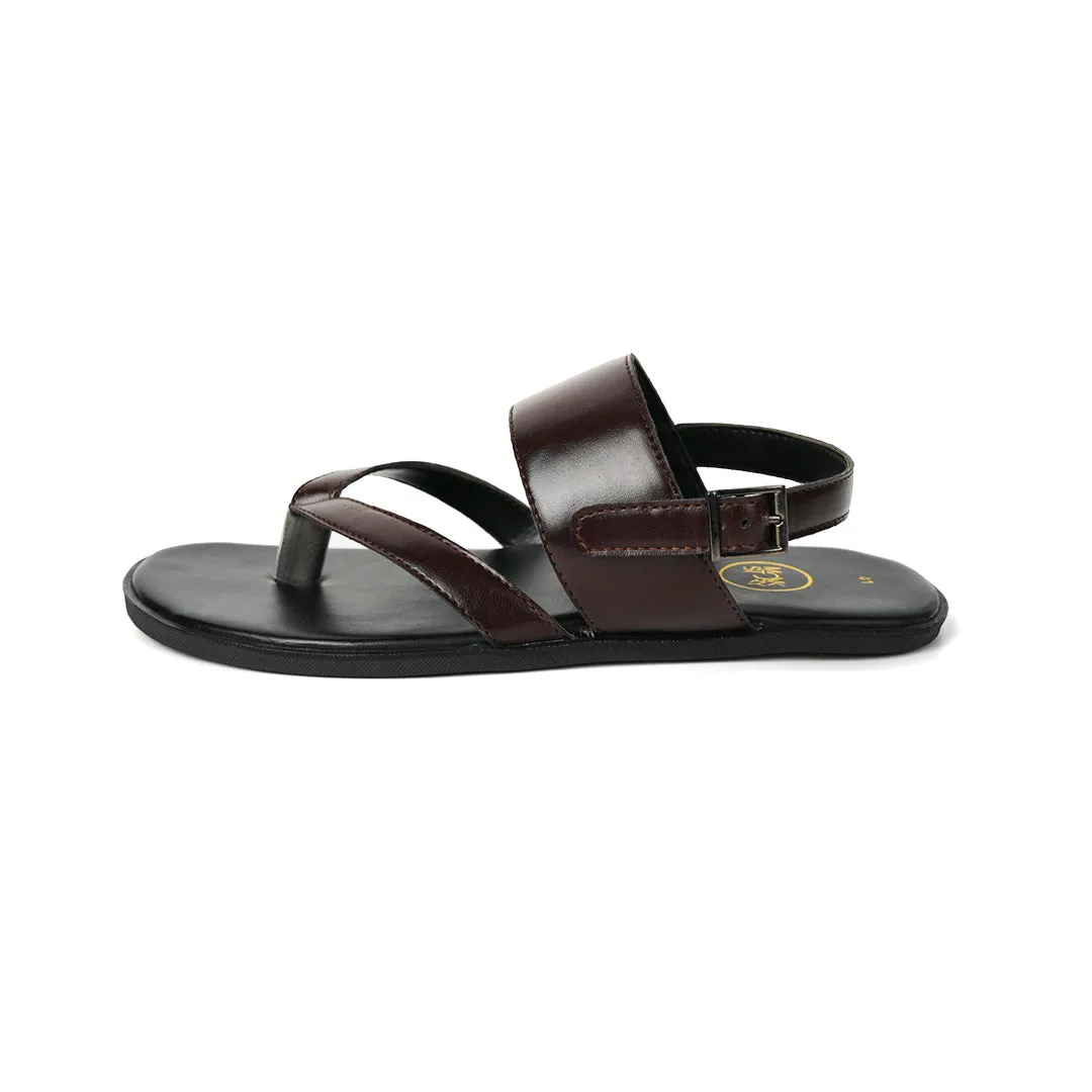 Monkstory T-Rad Elastic Back Strap Sandals - Brown