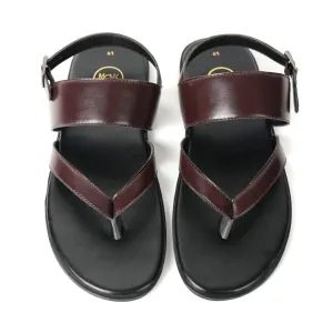 Monkstory T-Rad Elastic Back Strap Sandals - Brown