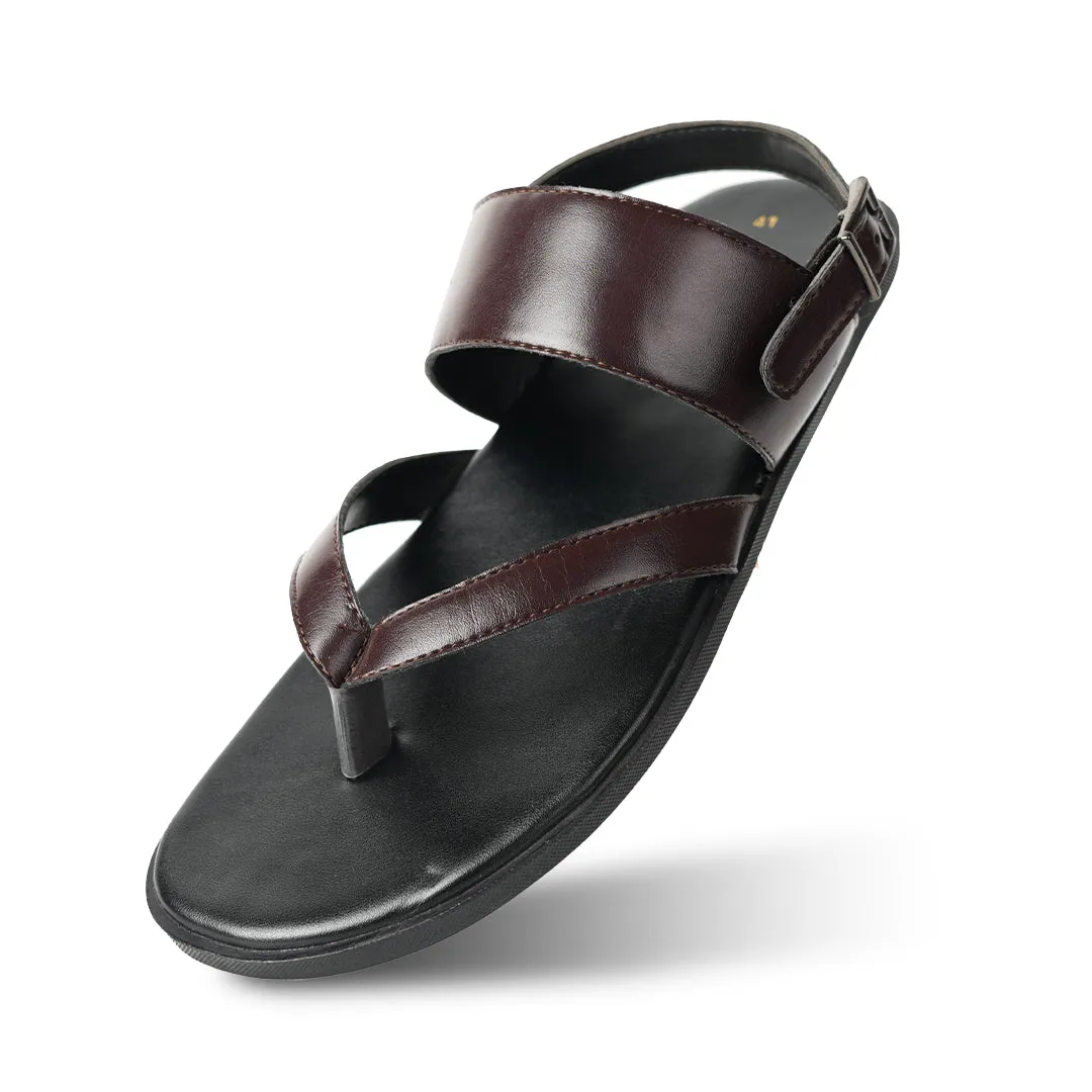 Monkstory T-Rad Elastic Back Strap Sandals - Brown