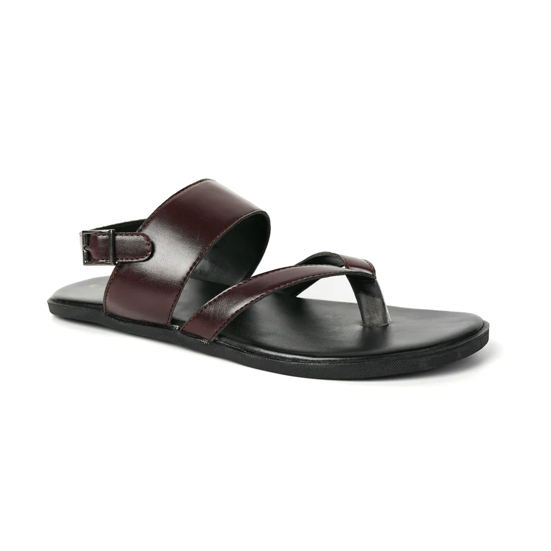 Monkstory T-Rad Elastic Back Strap Sandals - Brown