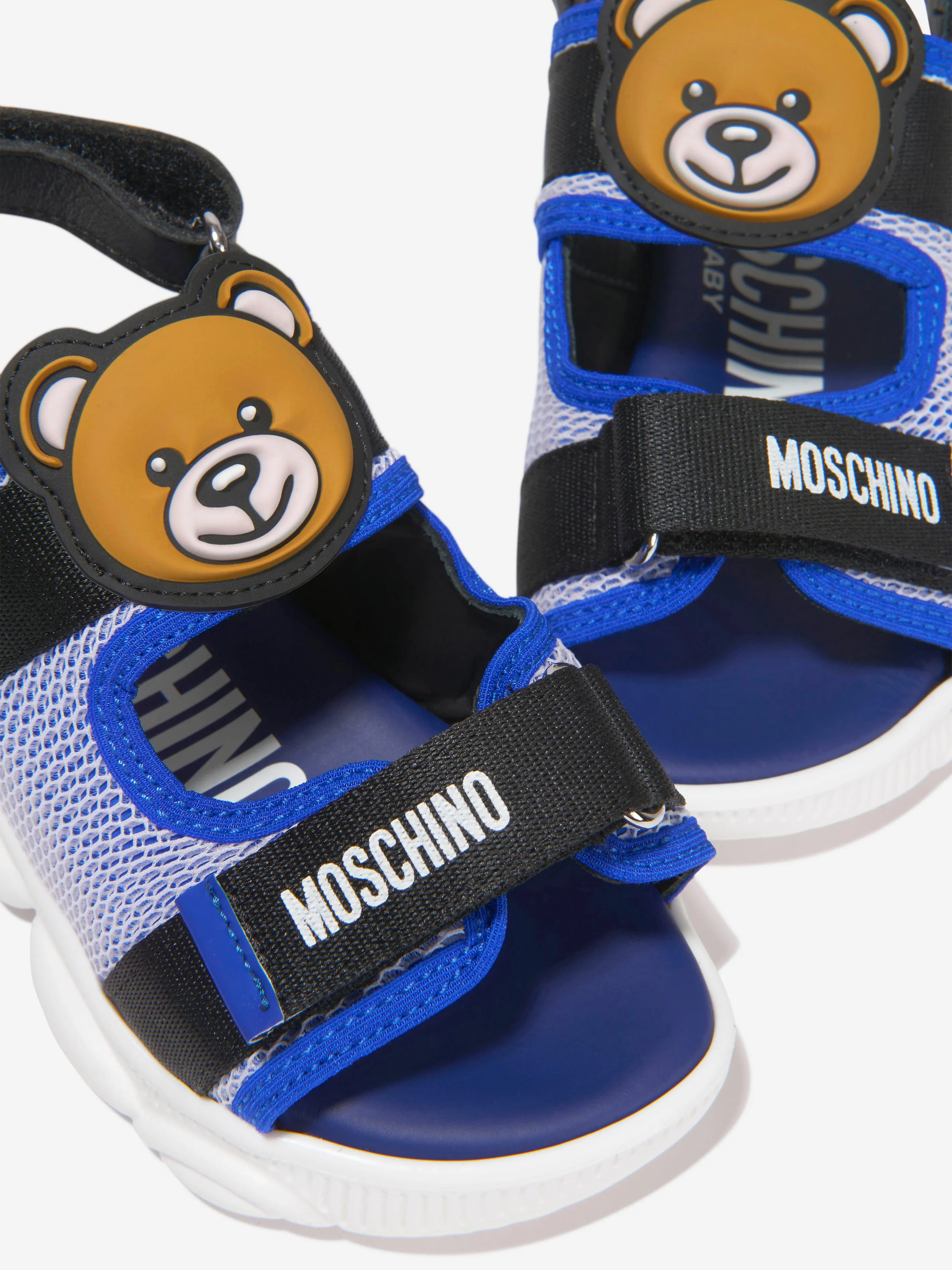 Moschino Boys Teddy Bear Logo Sandals