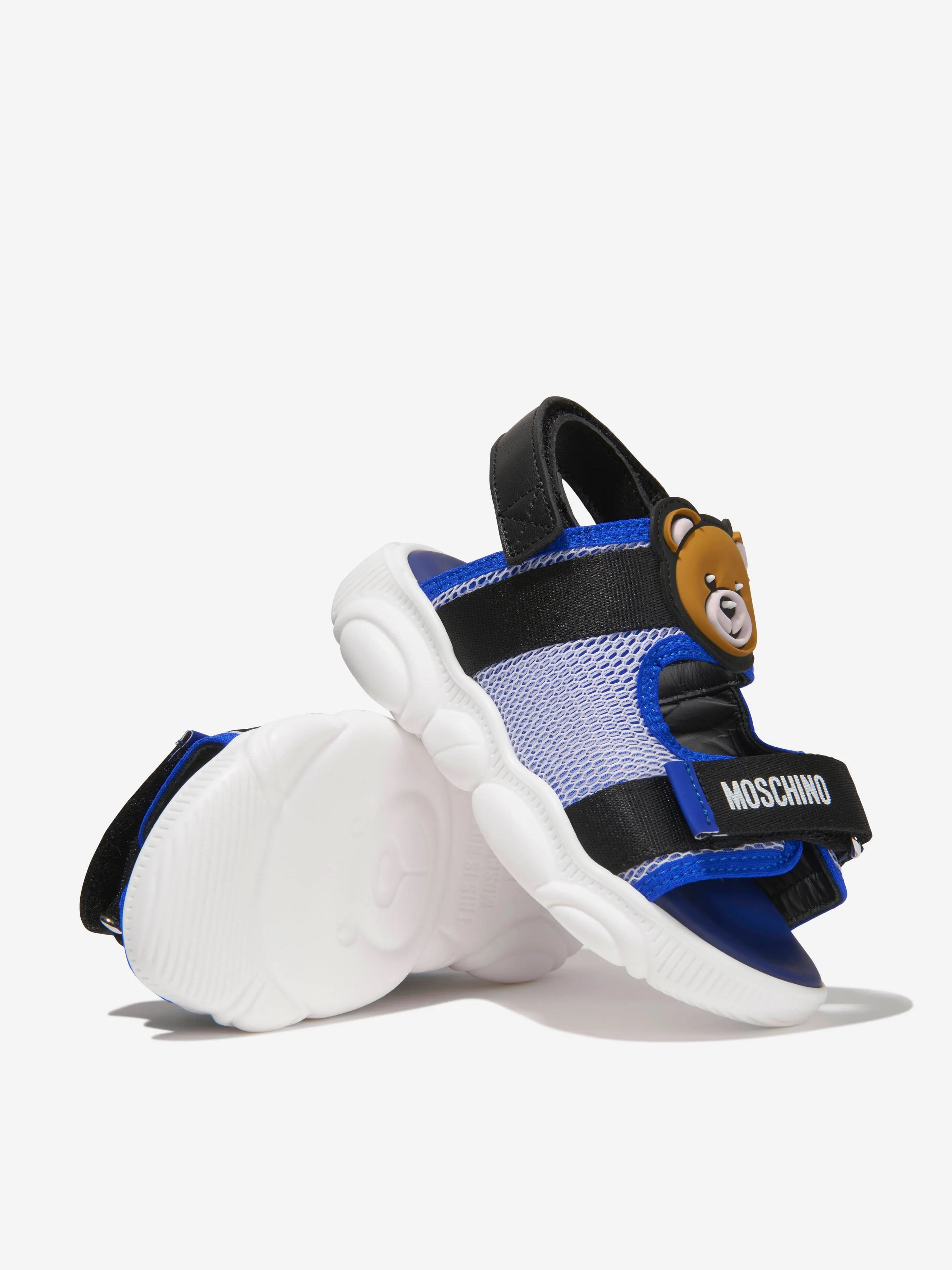 Moschino Boys Teddy Bear Logo Sandals