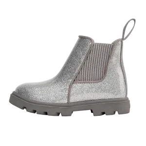 Native Kensington Treklite Glitter Kids Boot - Silver Glitter / Pigeon Grey