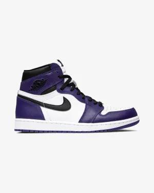 NIKE AIR JORDAN1 HIGH RETRO COURT PURPLE WHITE 2020