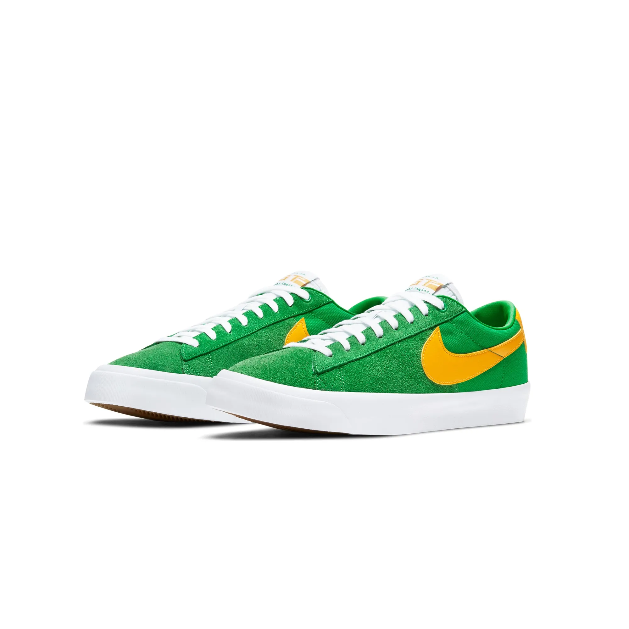 Nike Mens SB Zoom Blazer Low Pro GT Shoes 'Lucky Green'