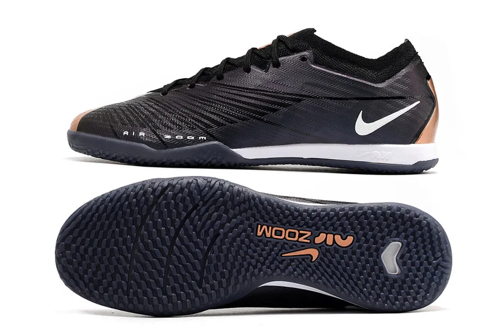 Nike Mercurial Vapor - Indoor Shoes - Onyx Black | Sunset Orange - FREE SHIPPING WORLDWIDE