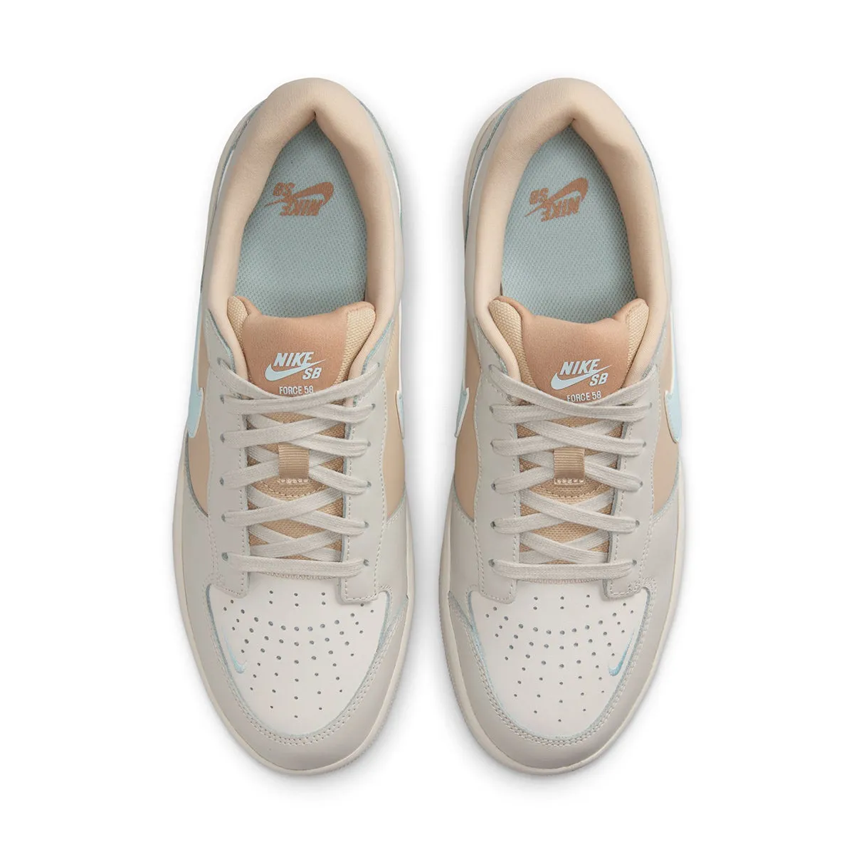 Nike SB - Force 58 Premium Shoes Light Bone/Glacier Blue