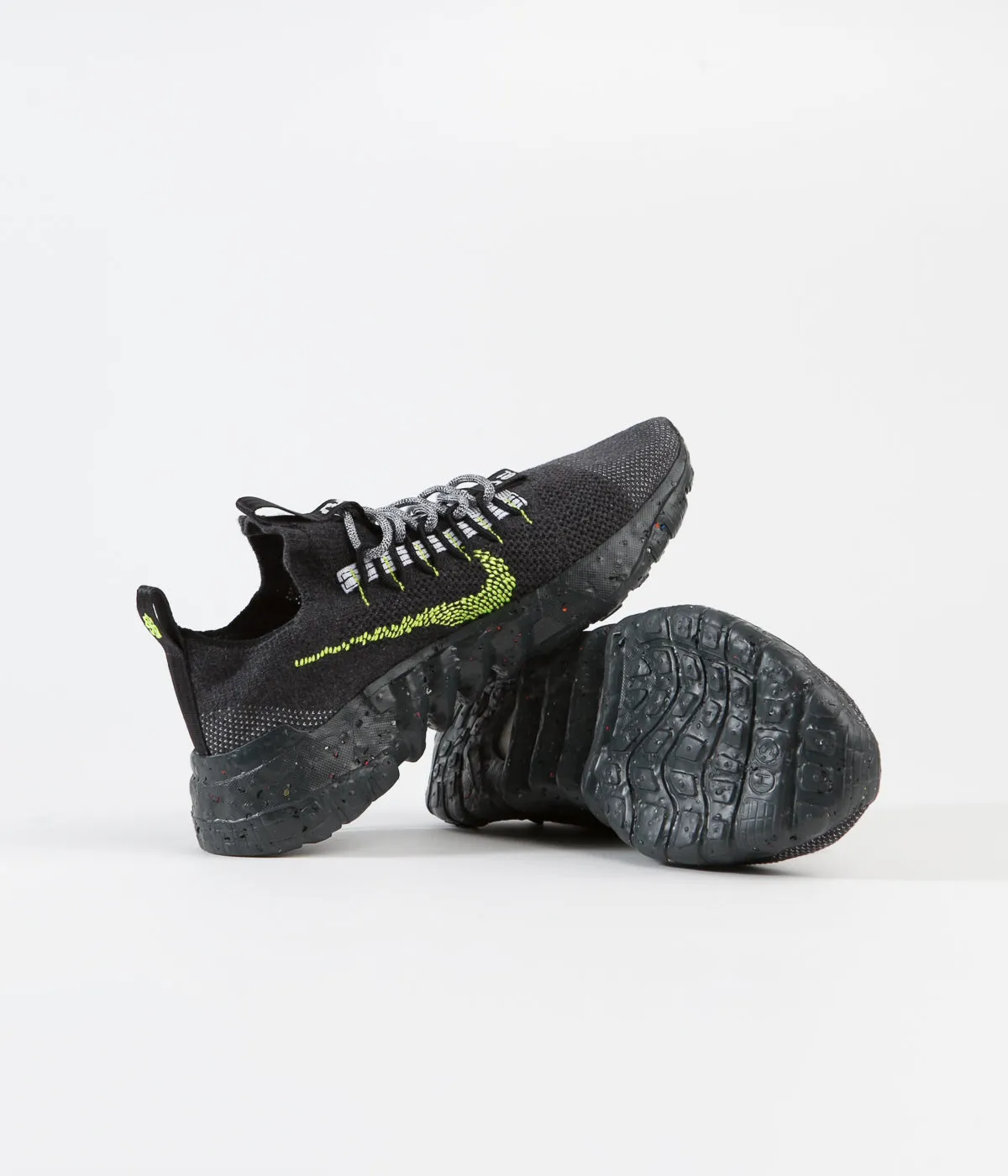 Nike Space Hippie 01 Shoes - Anthracite / White - Black - Volt