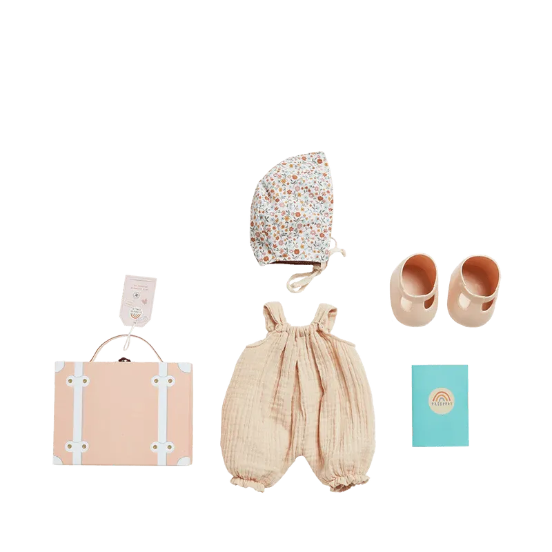 Olli Ella Dinkum Dolls - Travel Togs Blush