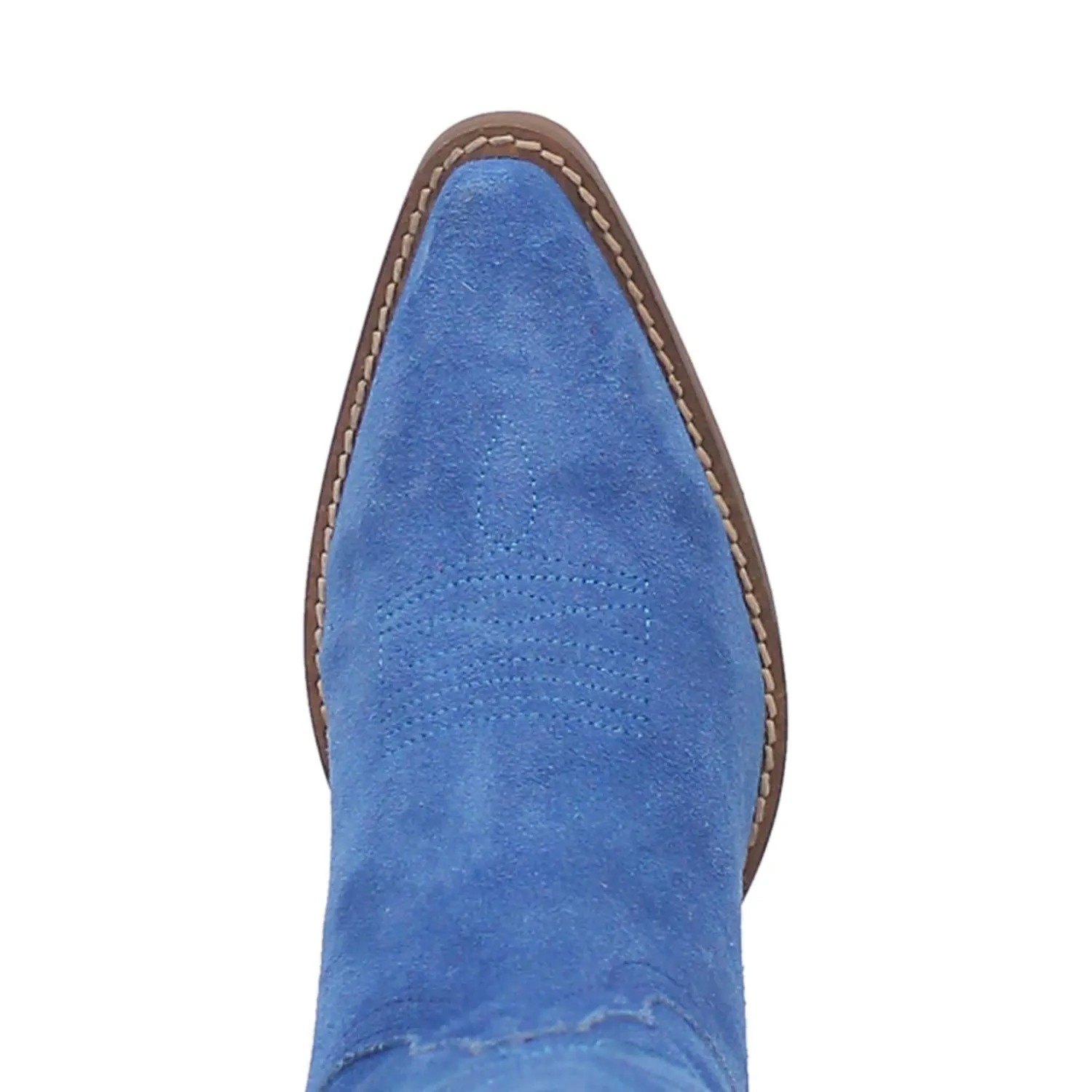 Online Exclusive | Dingo | Out West Suede Cowboy Boots in Blue  **PREORDER