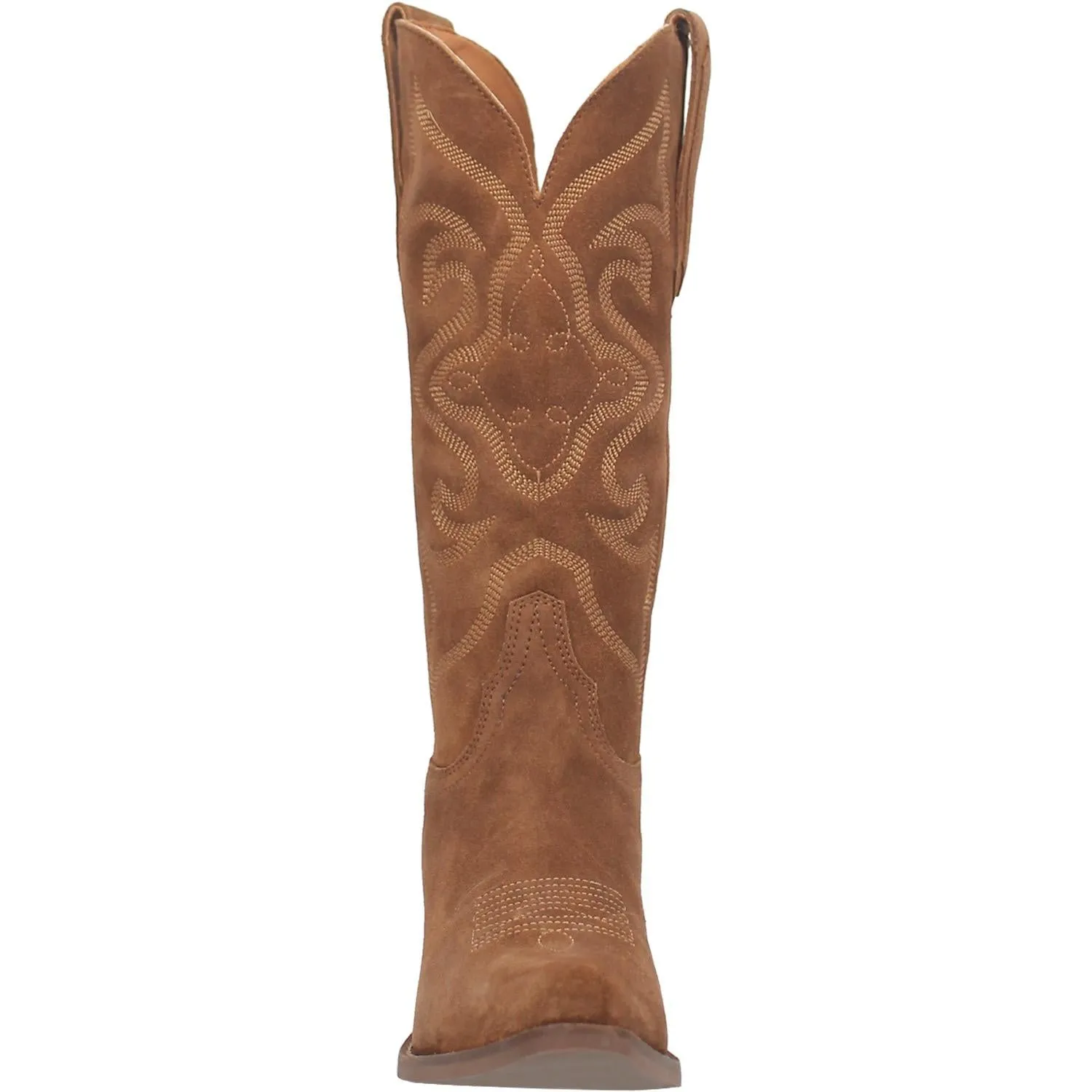 Online Exclusive | Dingo | Out West Suede Cowboy Boots in Camel Brown  **PREORDER