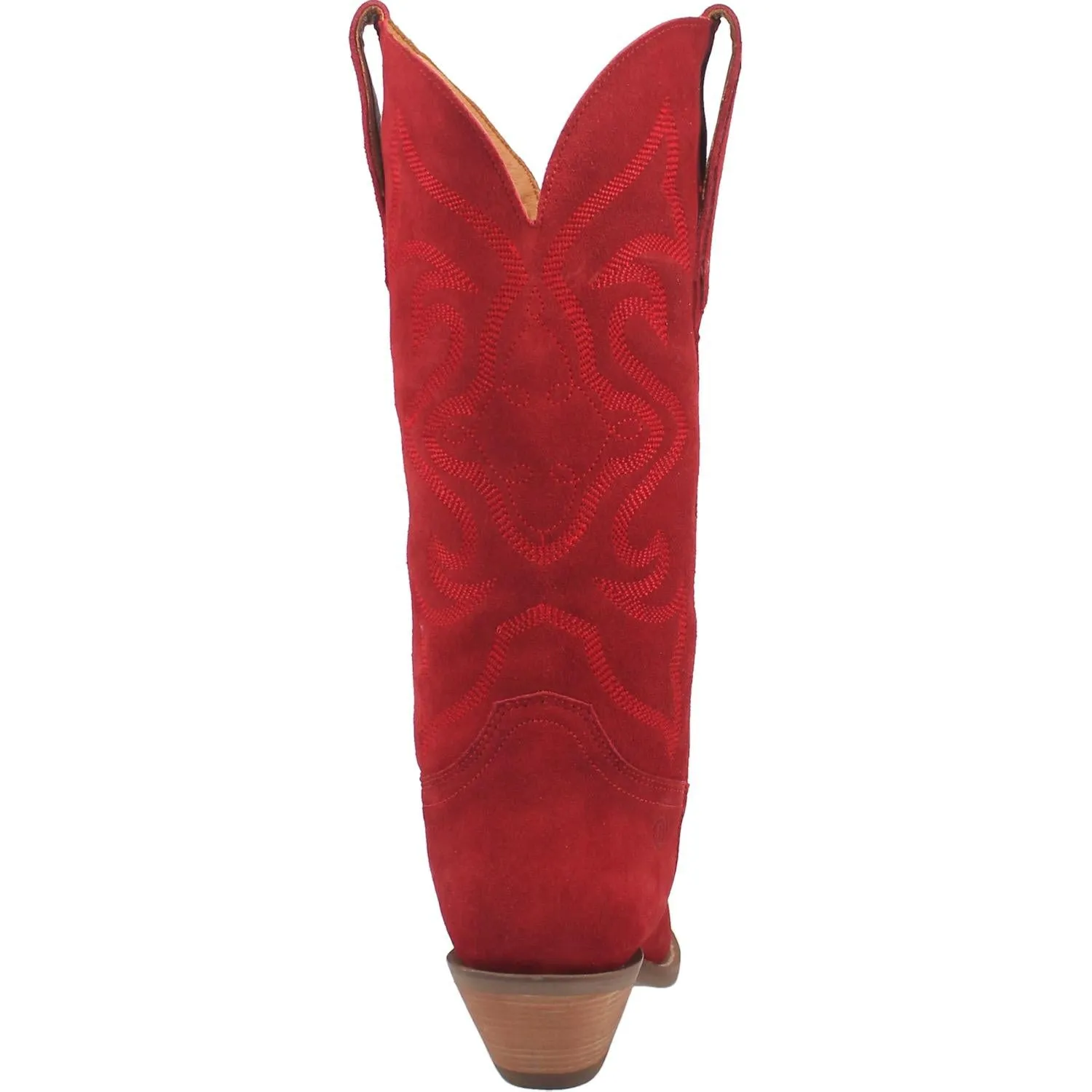 Online Exclusive | Dingo | Out West Suede Cowboy Boots in Red  **PREORDER