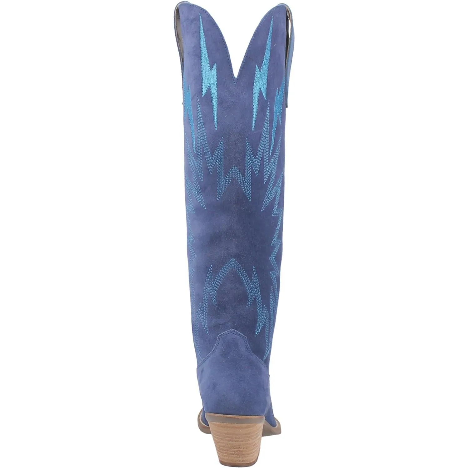 Online Exclusive | Dingo | Thunder Road Suede Leather Cowboy Boots in Blue **PREORDER