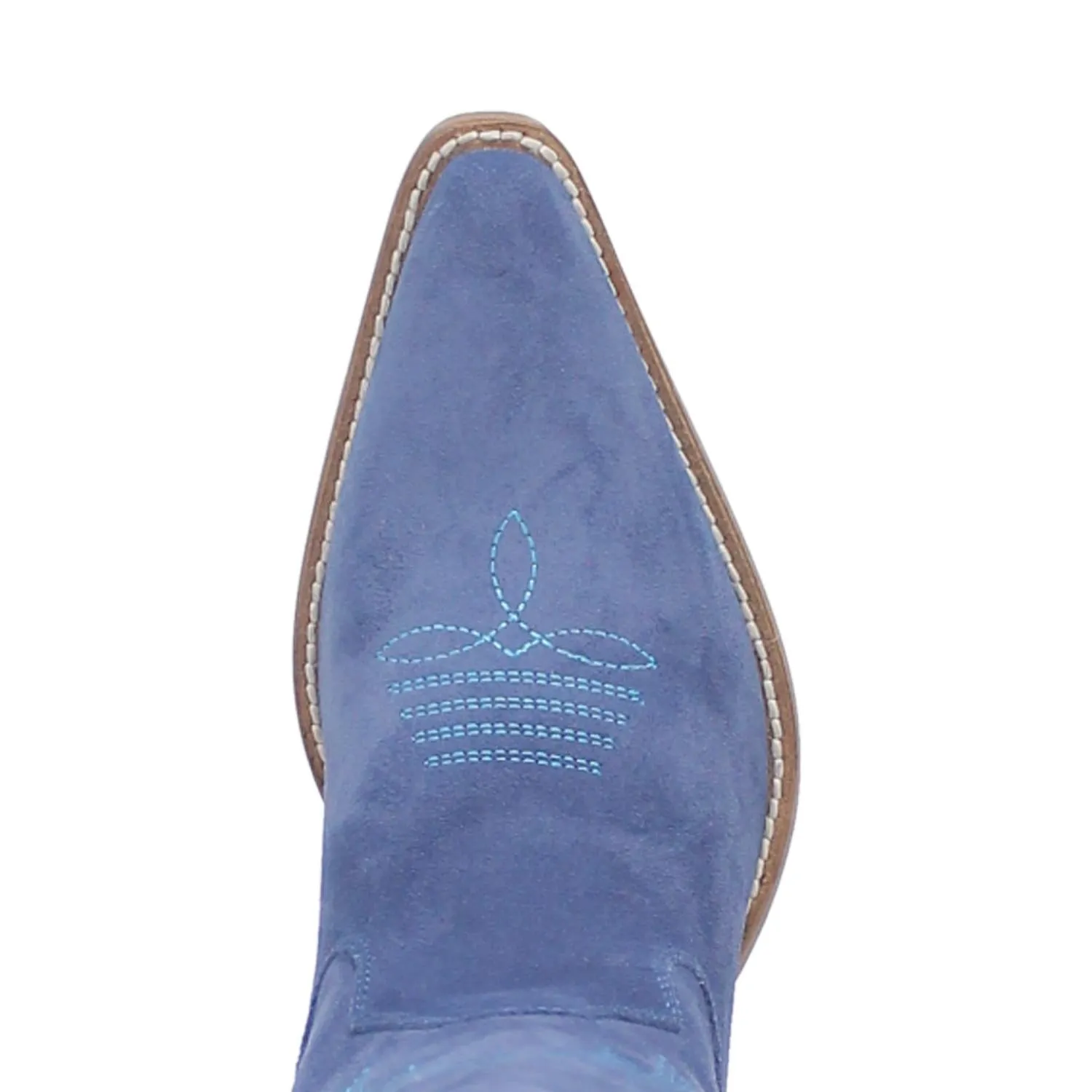 Online Exclusive | Dingo | Thunder Road Suede Leather Cowboy Boots in Blue **PREORDER