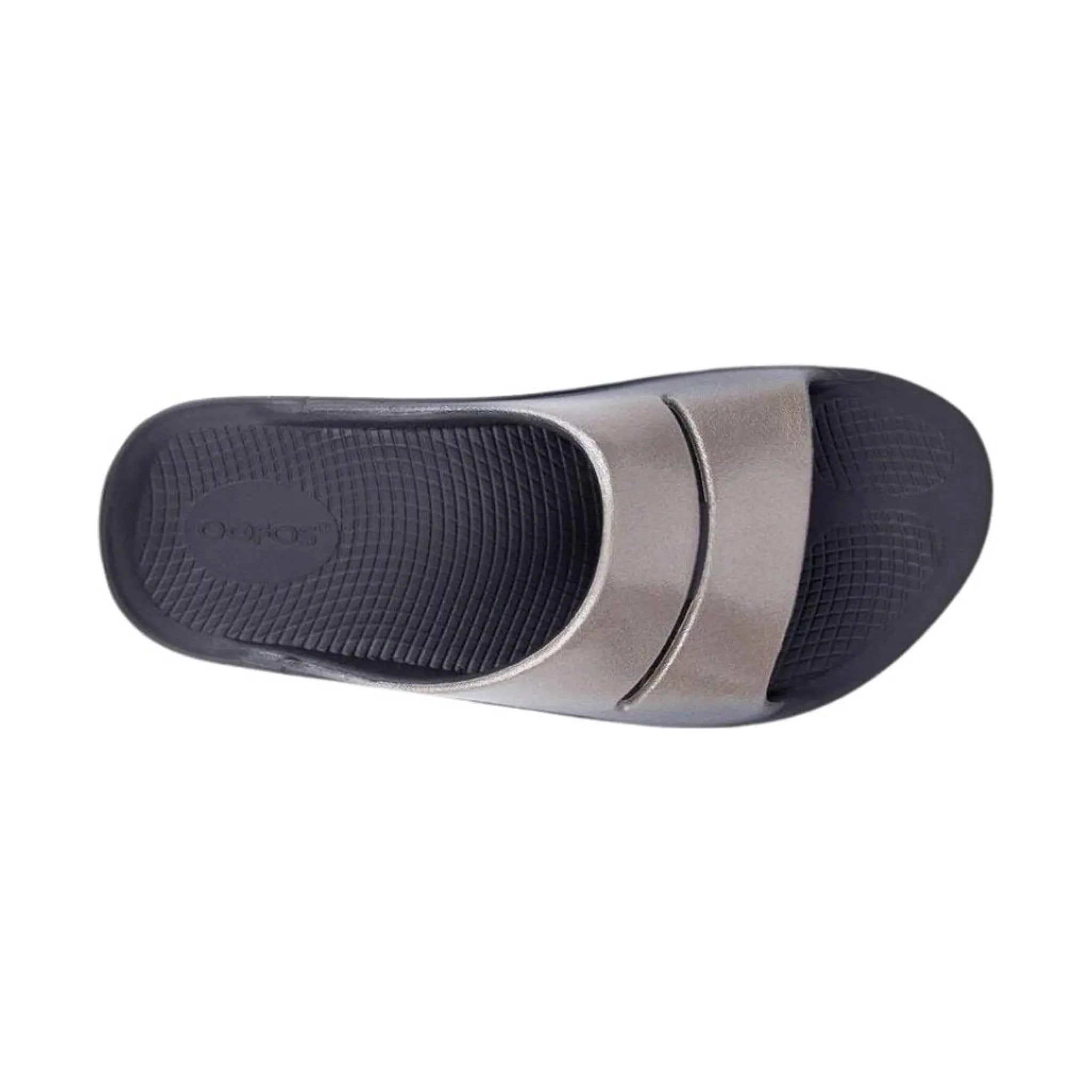 OOfos Women's OOahh Luxe Slide - Latte