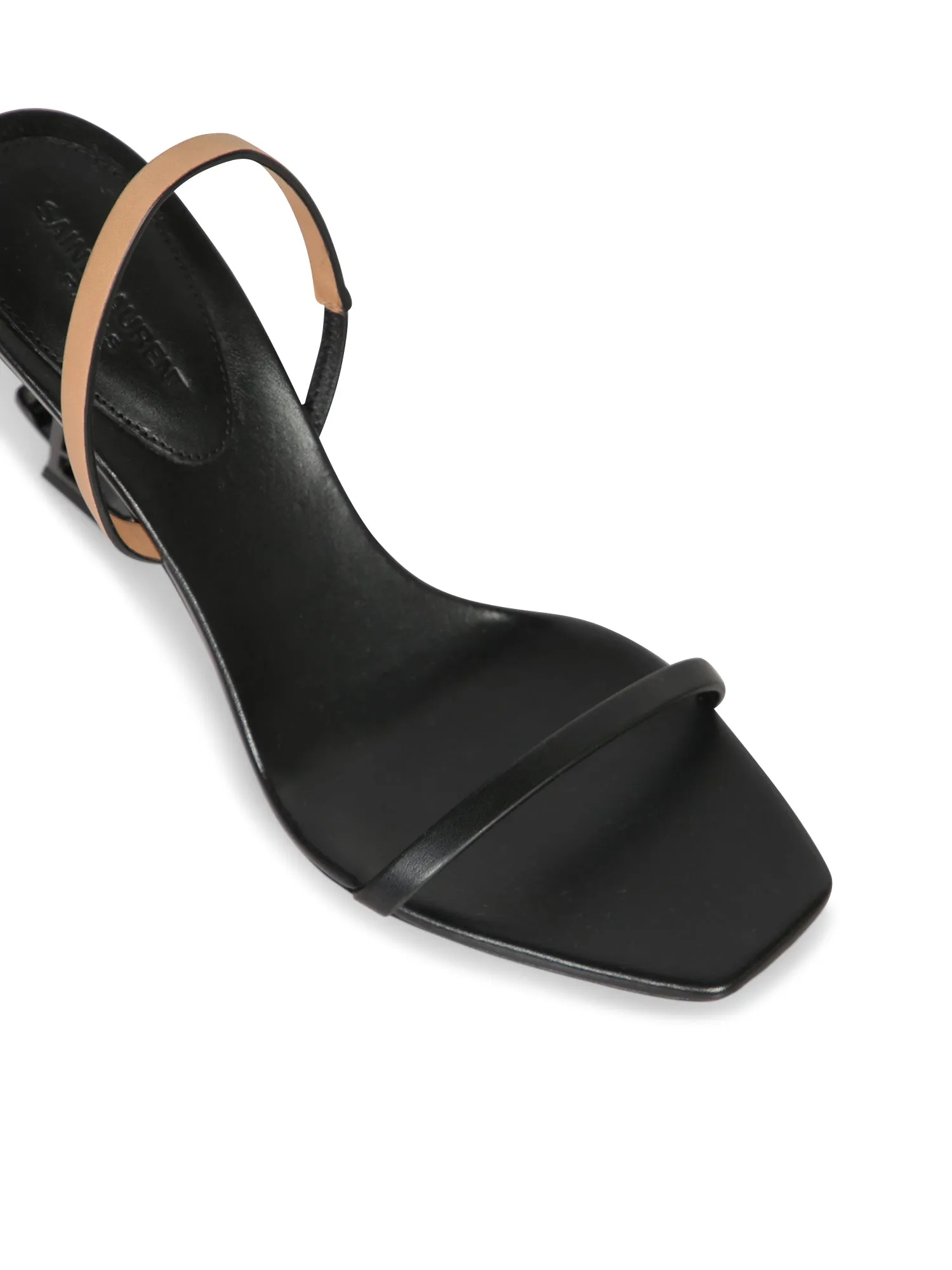 Opyum 85 Nappa Black Sandals