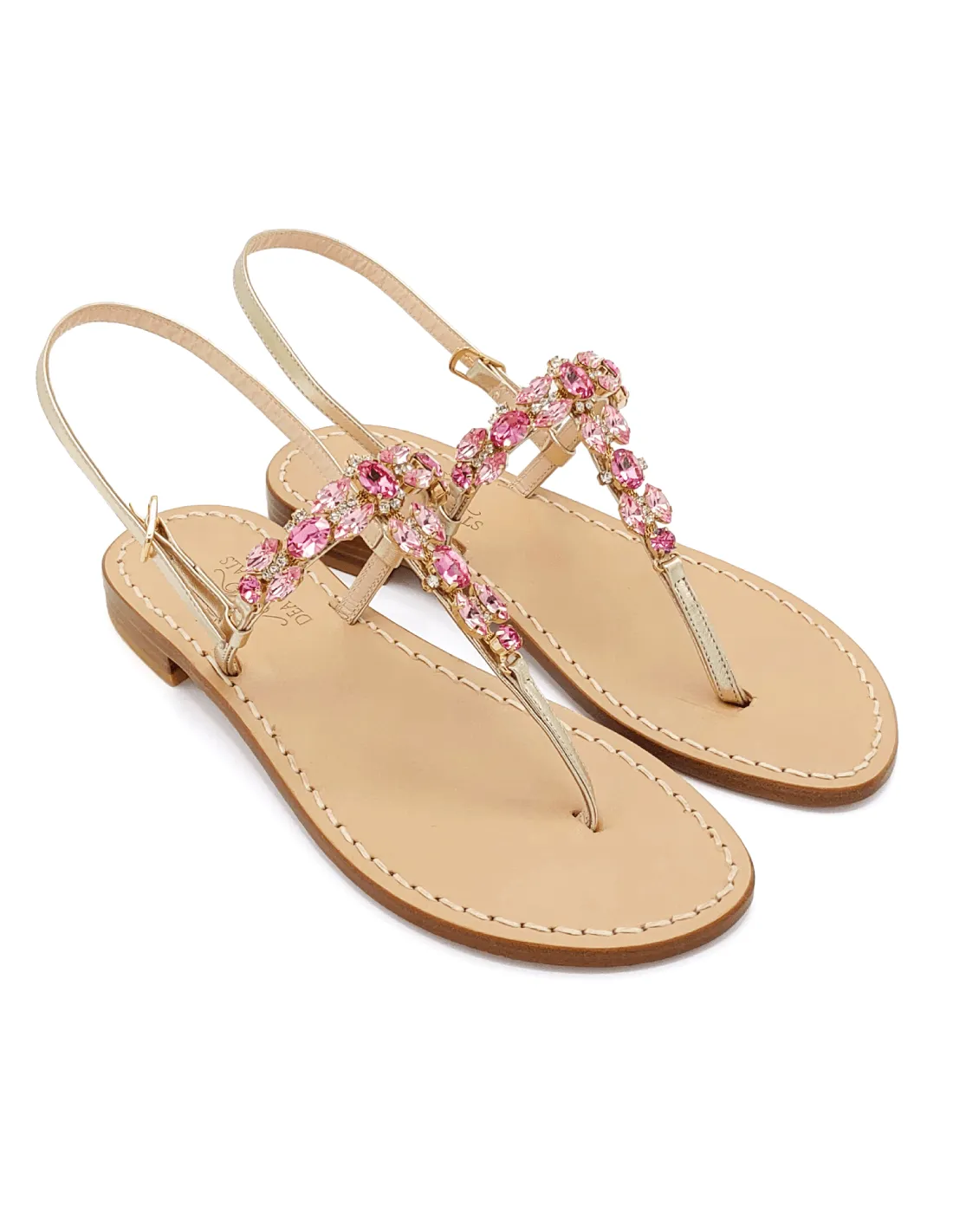 PIZZOLUNGO PINK SANDALS (DS94R)