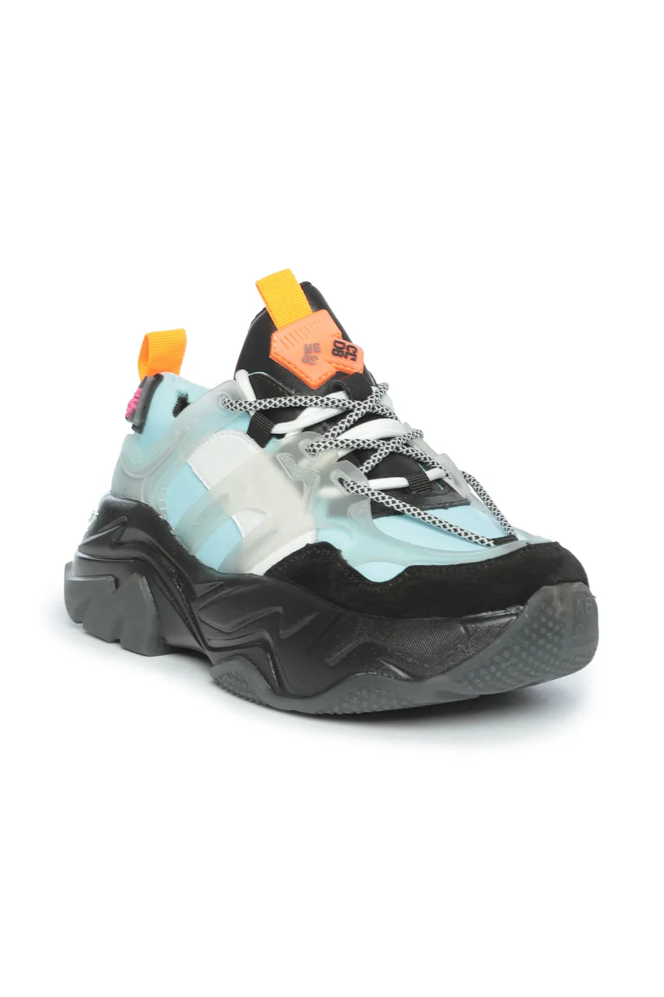 Pulse Transparent Chunky Sneakers - Blue