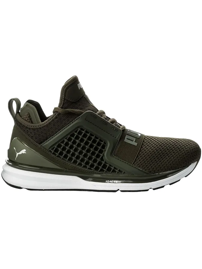 Puma scarpa sneakers da uomo Ignite Limitless Weave 190503 01 verde