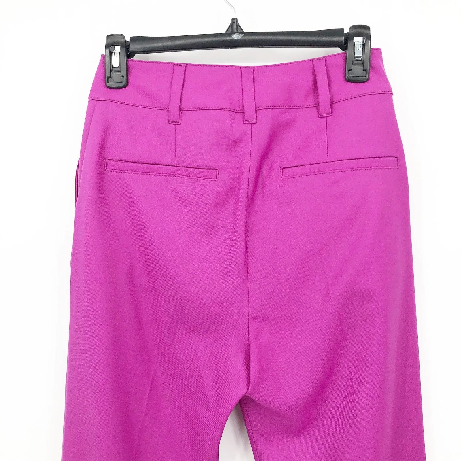 RE/DONE Women's 90's Trousers 2/26 Fuchsia Pink High Rise Pleated Pants NWT