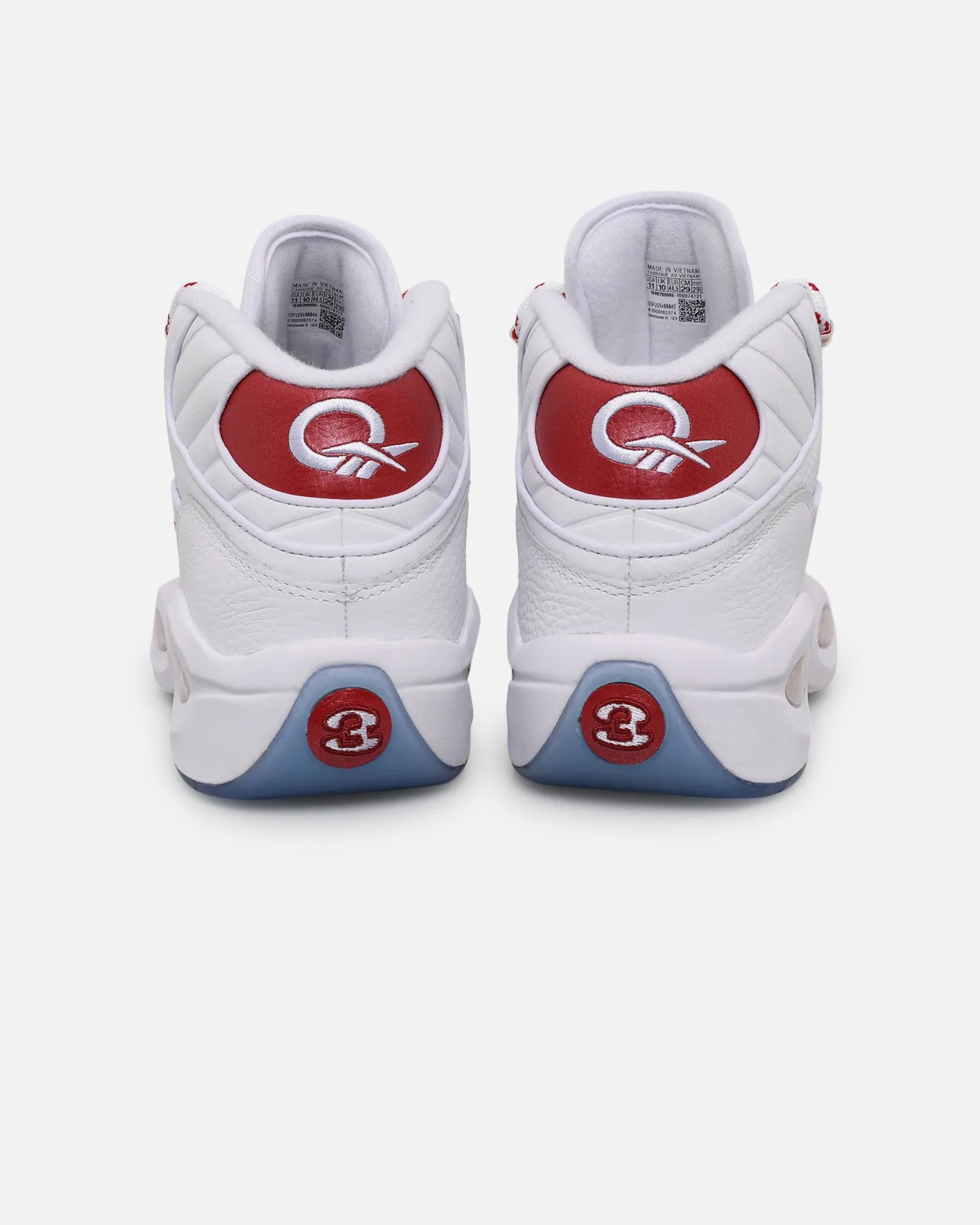 Reebok Question Mid White/Red