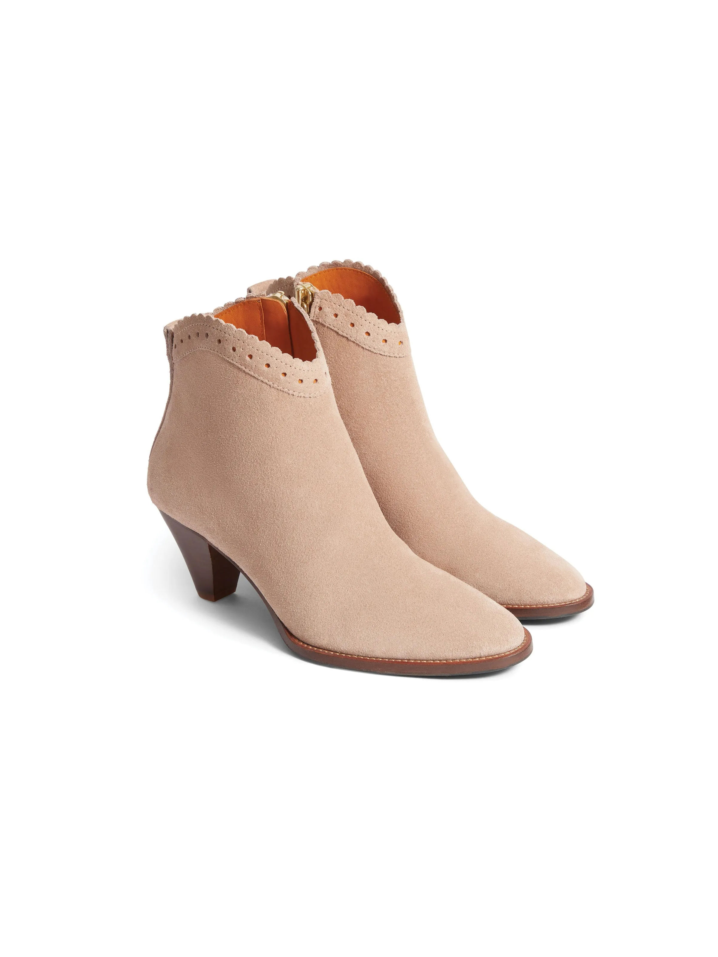 Regina Ankle Boot - Blush