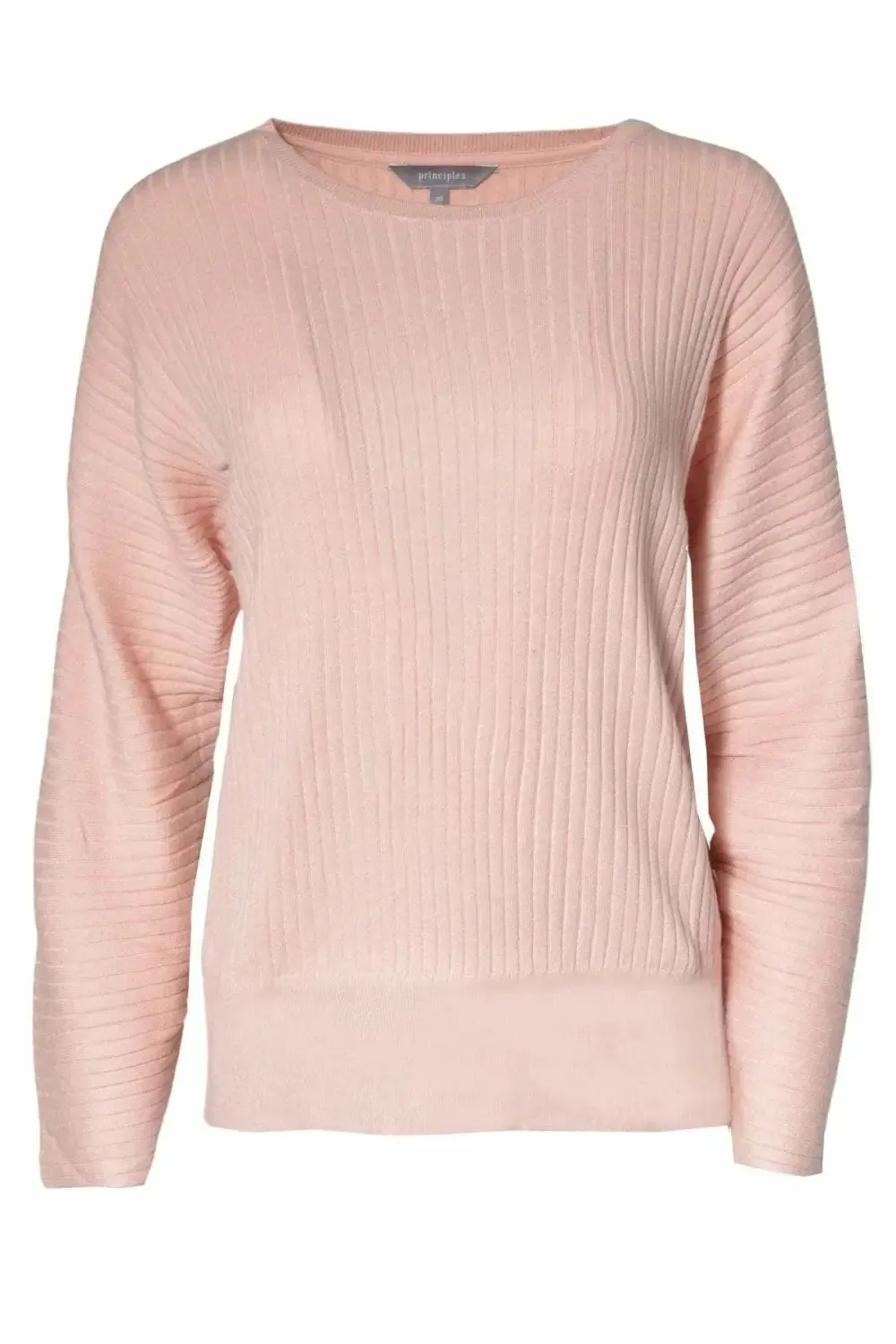 Ribbed Dolman Sleeve Jumper