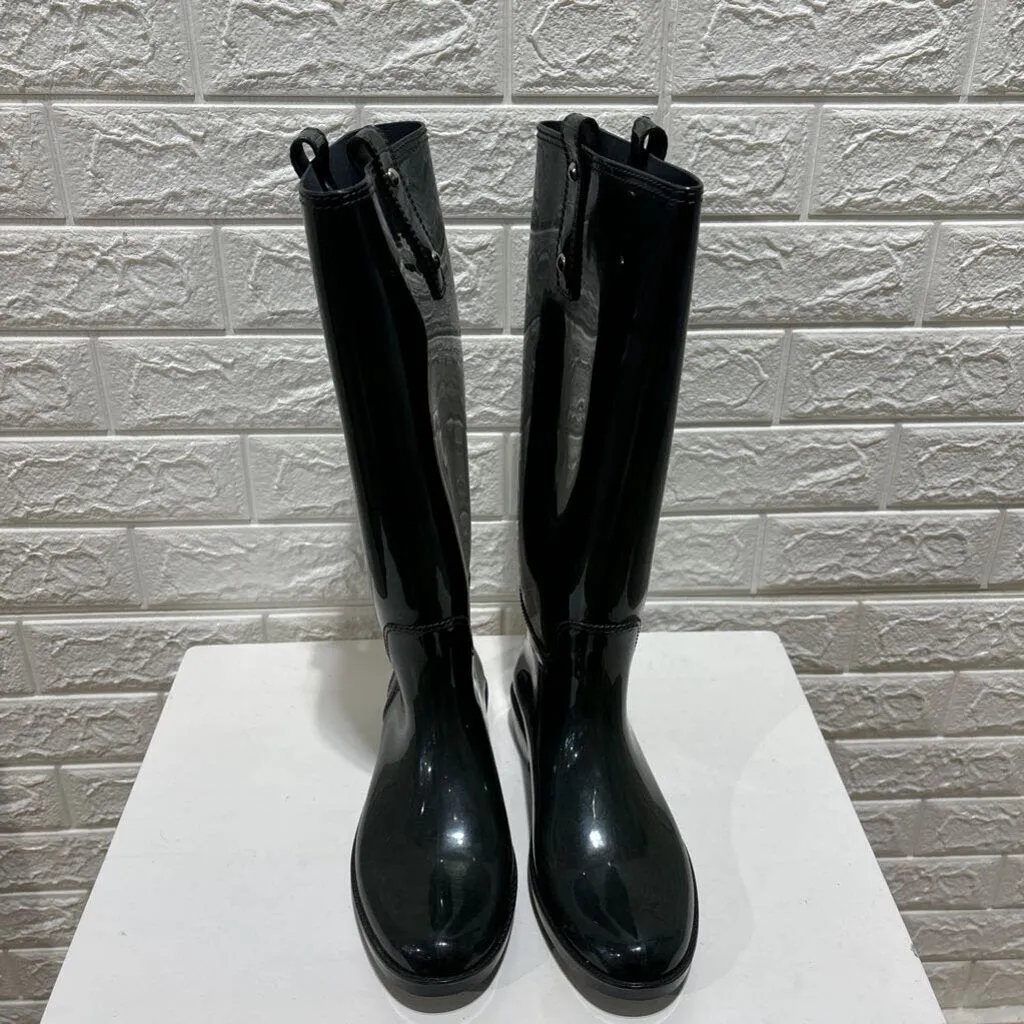 Rubber Knee High Rain Boots