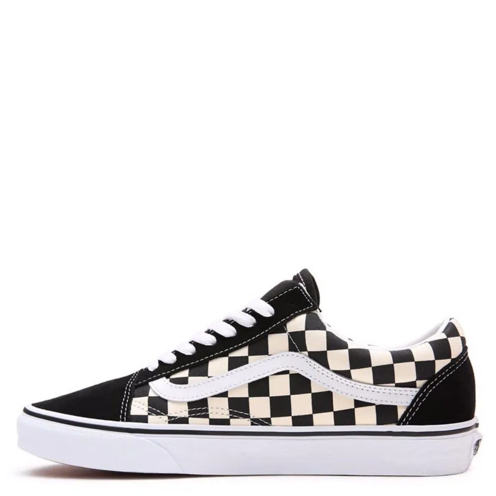 Scarpe Unisex VANS Sneakers Old Skool Primary Check colore Nero e Bianco