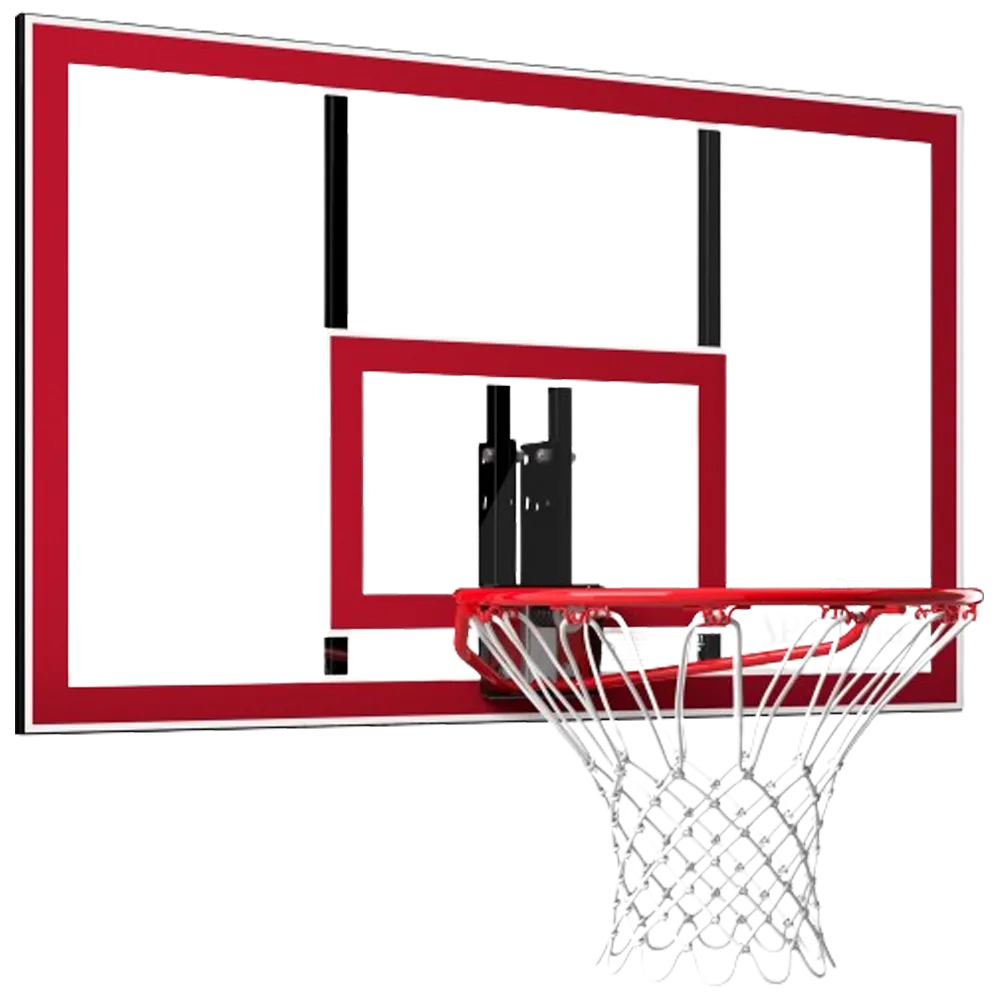 Shatter-⁠proof Polycarbonate Backboard & Rim Combo