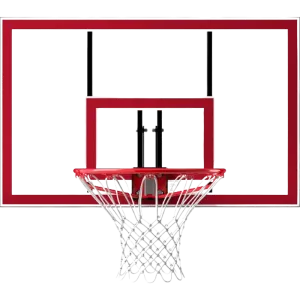 Shatter-⁠proof Polycarbonate Backboard & Rim Combo