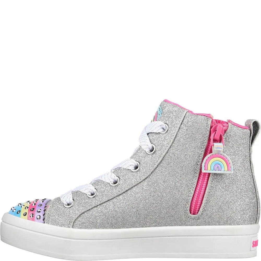 Skechers Flip Kicks Twi-Lites 2.0 Rainbow Daydreams Boot