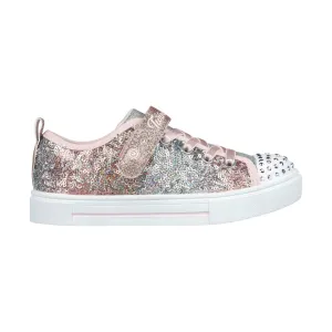 Skechers Kids' Twinkle Sparks Shoes - Sequin Flash Light Pink - ONLINE STORE CREDIT/EXCHANGE ONLY