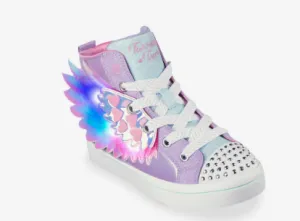 Skechers- Twi Lites Wingsical Wish High Top Sneakers