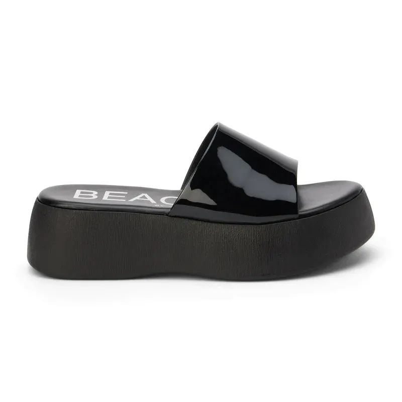 Solar Platform Sandal - Black