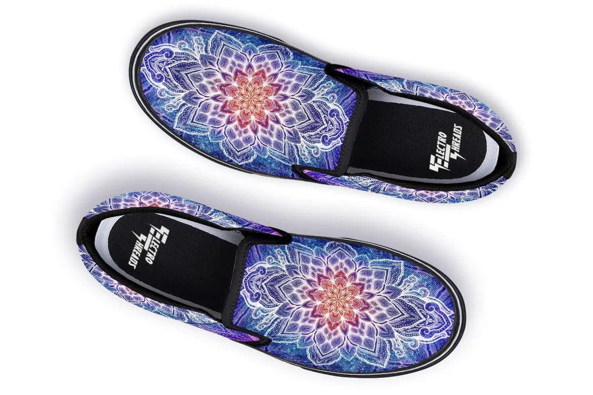 Spark of Joy Mandala Slip on Shoes