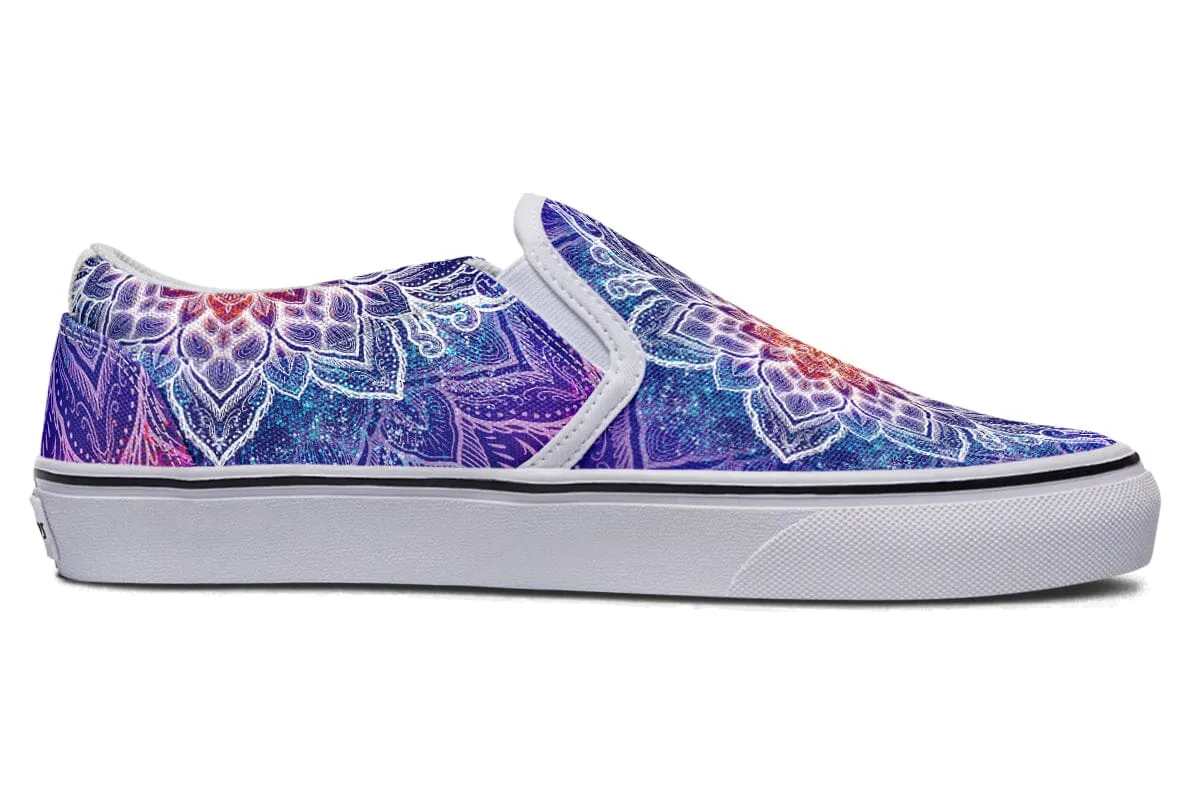 Spark of Joy Mandala Slip on Shoes