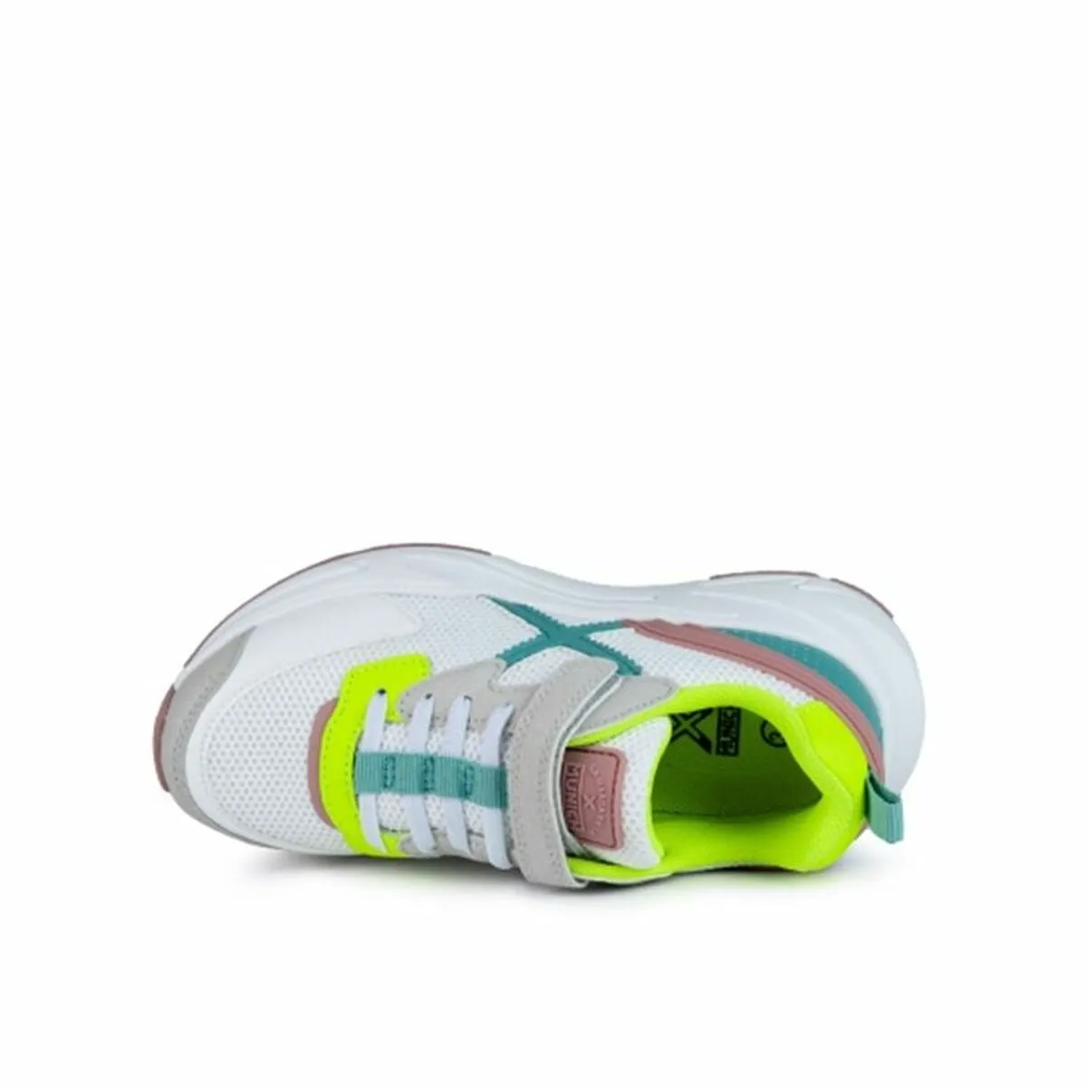 Sports Shoes for Kids Munich Mini Track Vco 86 White