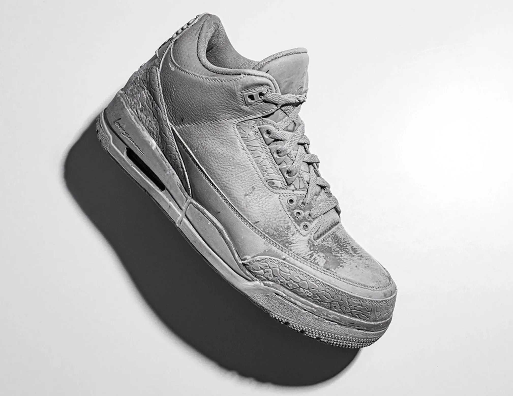 Study 003 Concrete Air Jordan Shoe Sculpture by Matthew Senna