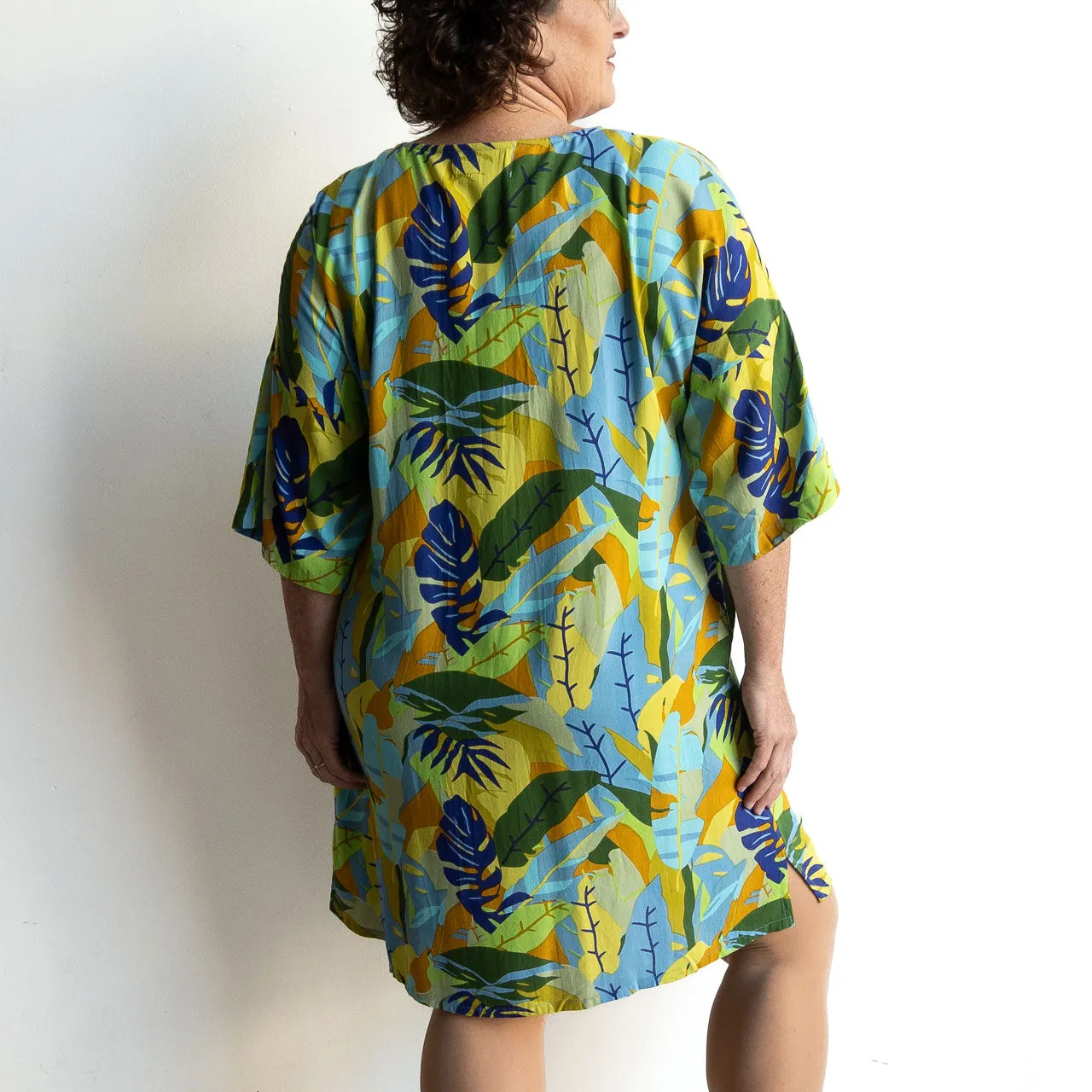 Summer Shift Dress - Rainforest