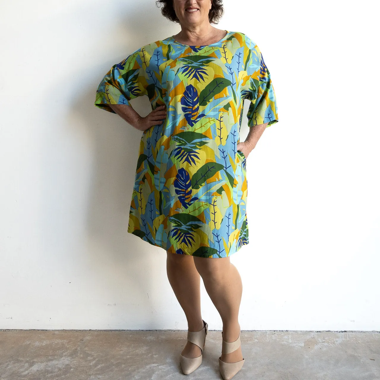 Summer Shift Dress - Rainforest