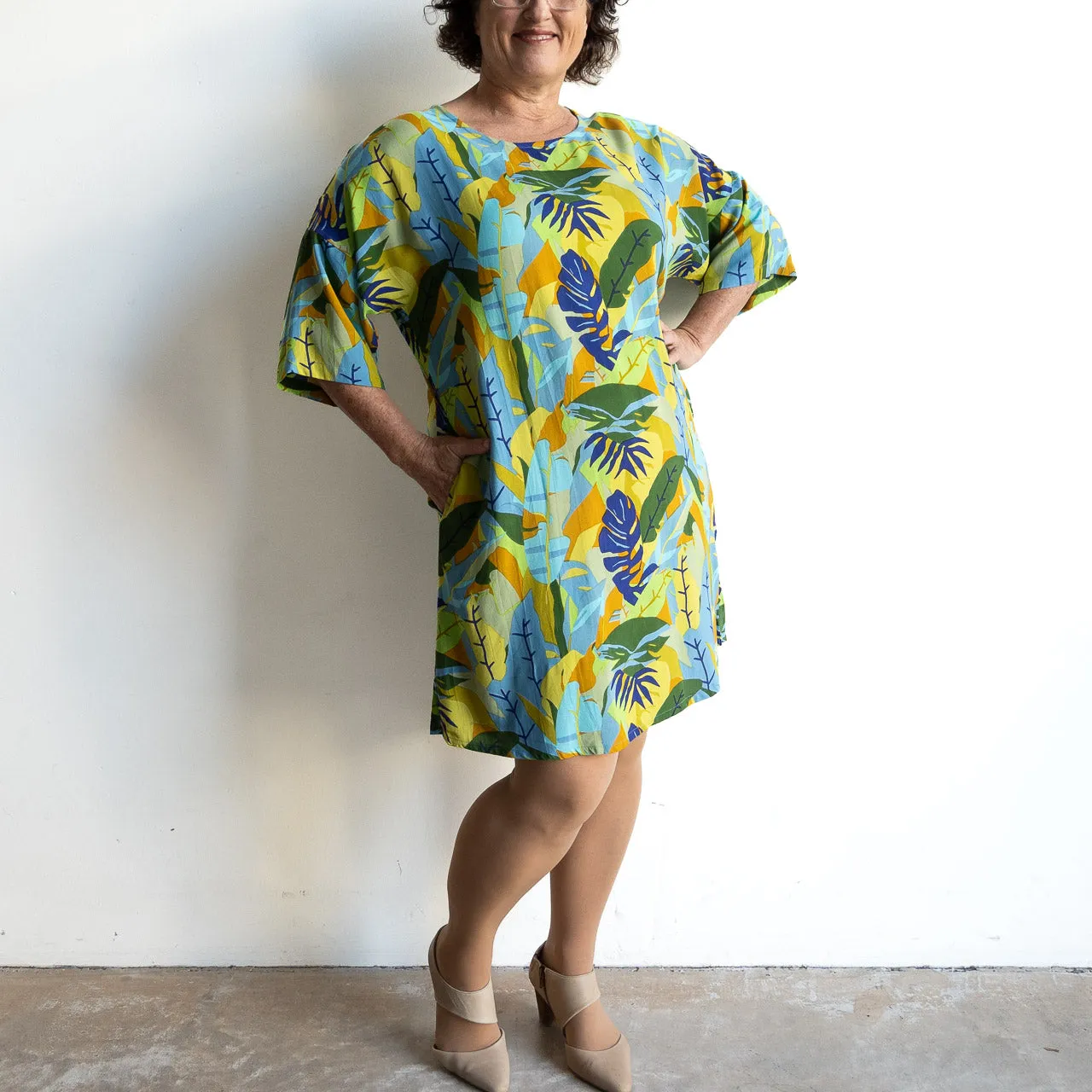 Summer Shift Dress - Rainforest