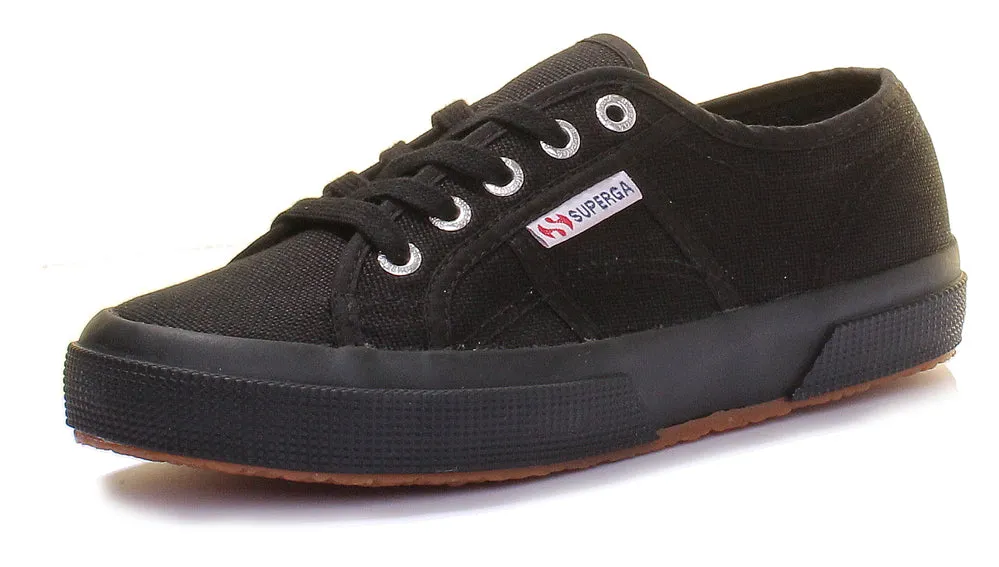 Superga 2750 Cotu In Black Mono